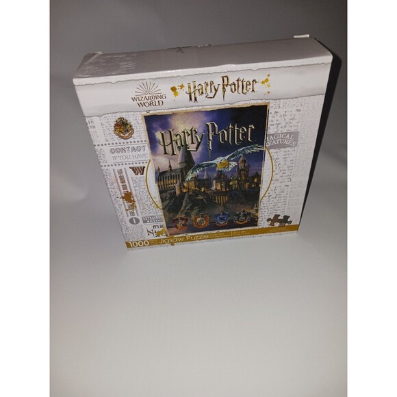 Harry Potter 1000 Pieces Puzzle Jigsaw 20” x 28” Wizarding World - Picture 1 of 6